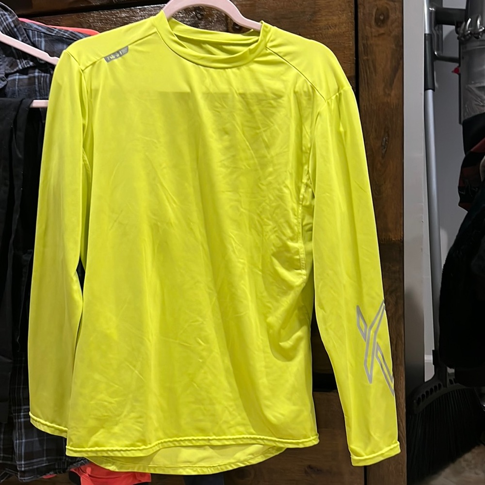 Hind polyester yellow long sleeve